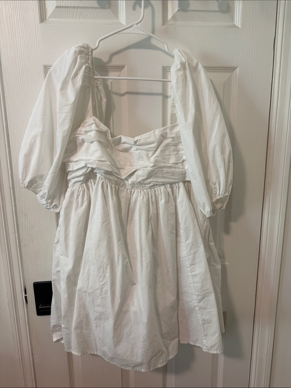 A&F Emerson Puff-Sleeve Mini Dress